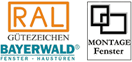 RAL Gütezeichen für Montage von Bayerwald Fenster